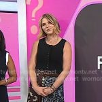 Jenna's bandana print skirt on Today
