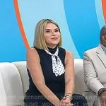 Jenna’s beige pvc sandals on Today