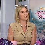 Jenna’s beige sleeveless shirtdress on Today