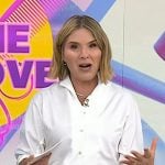 Jenna’s black leather belt on Today
