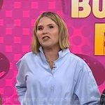 Jenna’s black leather belt on Today