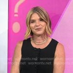 Jenna’s brown leather belt on Today