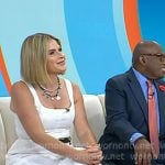 Jenna’s brown leather heel sandals on Today
