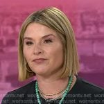 Jenna’s green fish pendant necklace on Today
