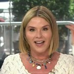 Jenna’s multicolor beaded necklace on Today