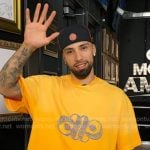 Jose Alvarado’s orange logo tee on Good Morning America