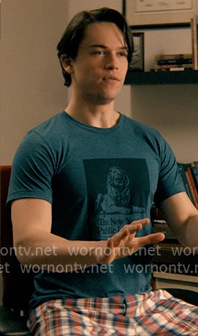 Josh’s lion graphic tee on Not Suitable For Work