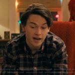 Josh’s plaid shirt on Not Suitable For Work