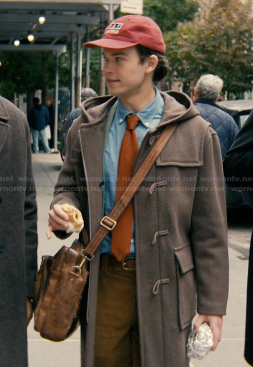 Josh’s trench coat on Not Suitable For Work