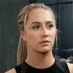 Josslyn's black tank top on General Hospital