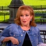 Joy's denim jacket on The View