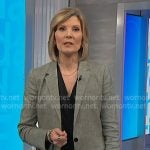 Kate's grey blazer on NBC News Daily
