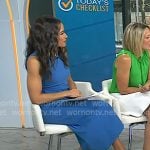 Kaylee’s print sligback pumps on Today