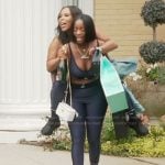 Kelli and Shamea’s sports bra and leggings set on The Real Housewives of Atlanta