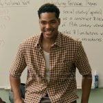 Kel’s check print shirt on Not Suitable For Work