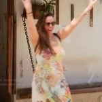Kristen’s floral maxi dress on The Valley