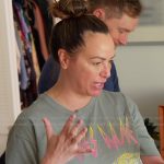 Kristen’s gray leopard graphic tee on The Valley