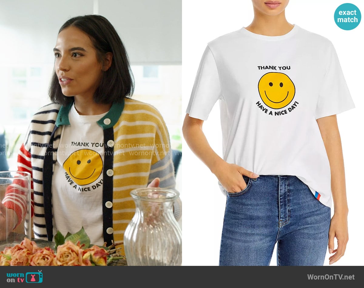 Kule The Modern Take Out Tee worn by Danielle Olivera on In The City