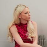 Lacy Nicole’s red monogram mini dress on The Valley