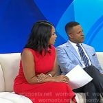 Laura’s black studded sandals on Today