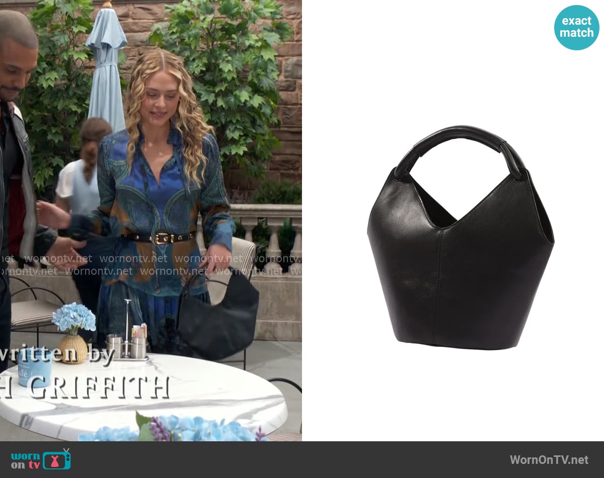 Lemiz Mia Bag worn by Claire Grace (Hayley Erin) on The Young and the Restless