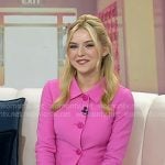 Lexi Minetree’s pink skirt suit on Today