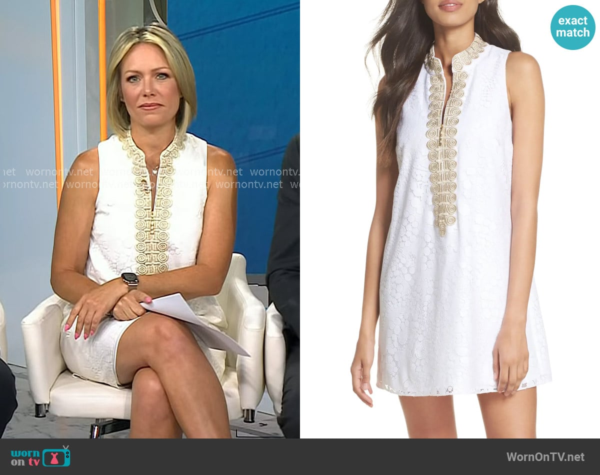 Lilly Pulitzer Jane Dress worn by Dylan Dreyer on Today