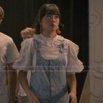 Lily's denim mini dress on Sweet Magnolias
