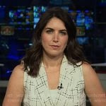 Liz's white tweed vest on Today