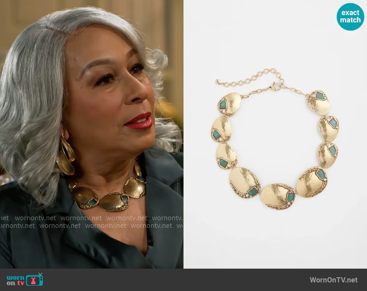 Lovers + Friends Maeve Earrings worn by Anita Dupree (Tamara Tunie) on Beyond the Gates