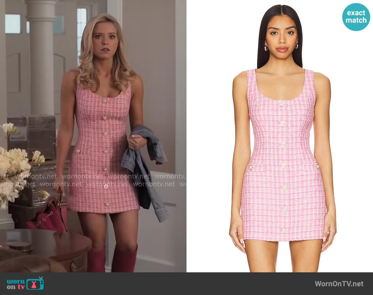 Lovers + Friends Ren Mini Dress worn by Elle Woods (Lexi Minetree) on Elle