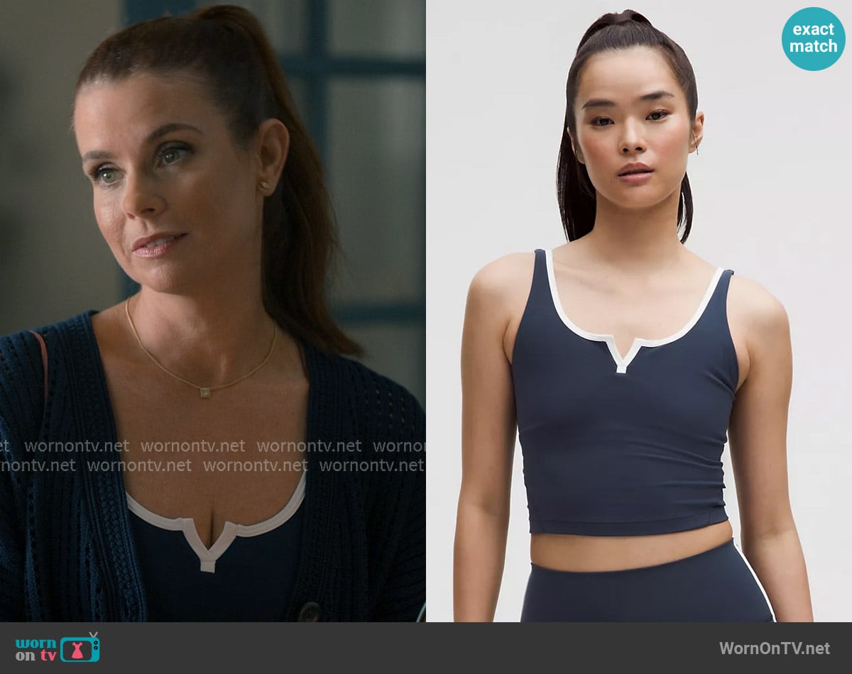 Lululemon Notched-Neck Tank Top worn by Maddie Townsend (JoAnna Garcia Swisher) on Sweet Magnolias