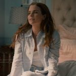 Maddie’s blue floral pajama set on Sweet Magnolias