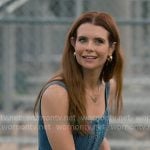 Maddie's high and low denim dress on Sweet Magnolias