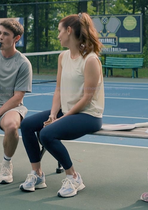 Maddie’s sneakers on Sweet Magnolias