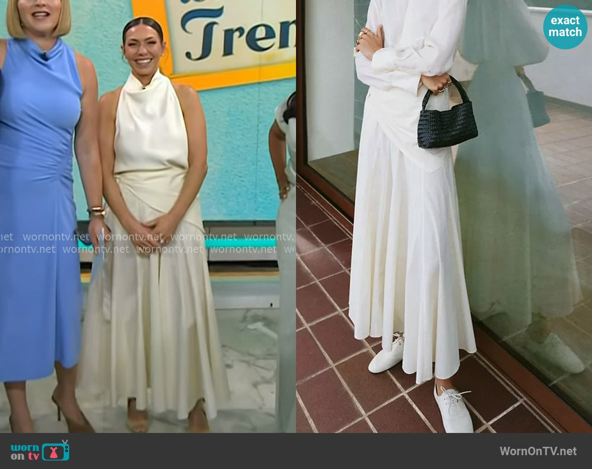 Melissa’s white skirt on Today