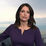 Maria’s purple half-zip sheath dress on Today