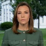Mary’s green jacket on Good Morning America