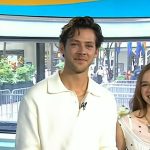 Matt Cornett’s white polo sweater on Today