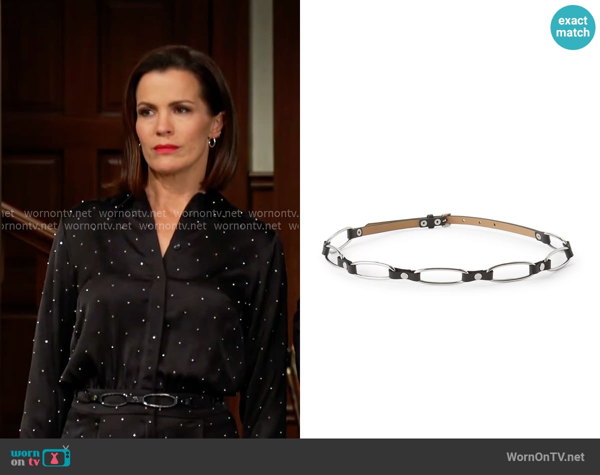 Chelsea’s belt on The Young and the Restless