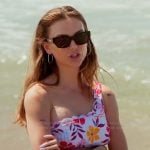 Lala’s floral one shoulder bikini on The Valley