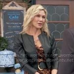 Patty’s leopard print maxi dress on The Young and the Restless