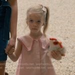 Rebecca’s pink collared top on Sweet Magnolias