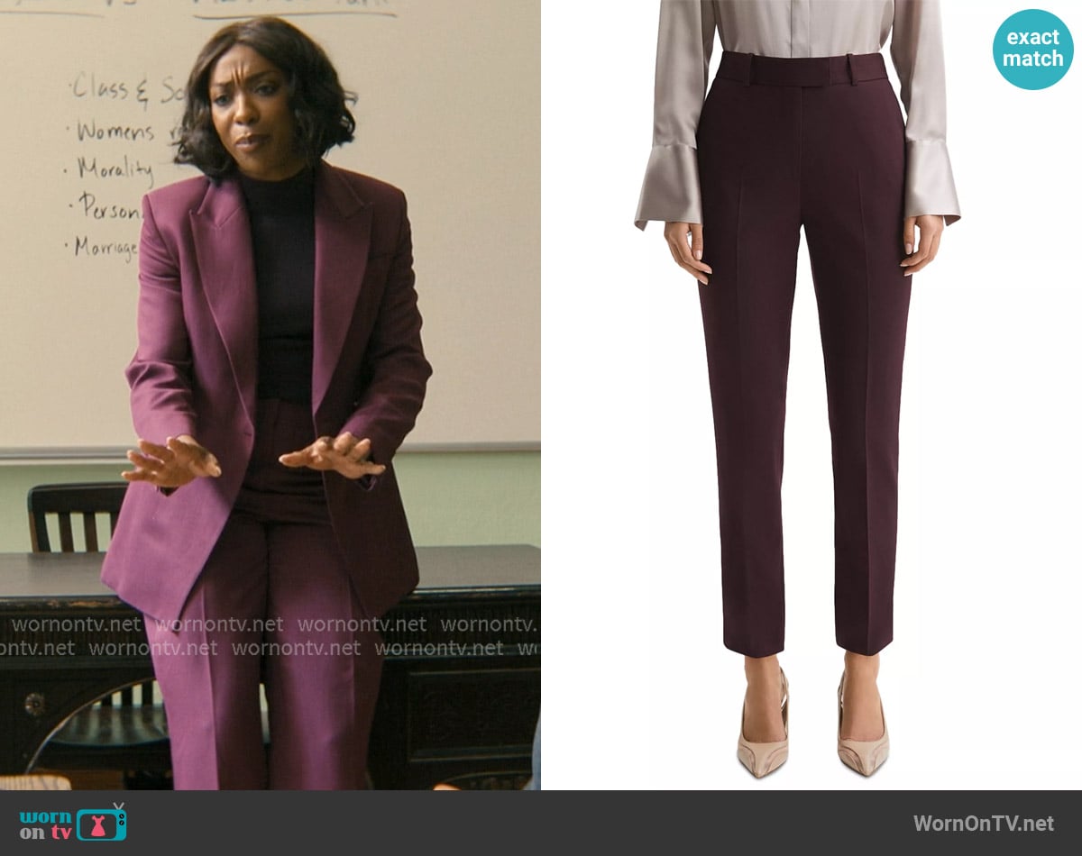 Reiss Jade Slim Leg Pants worn by Kate Woodson (Ego Nwodim) on Not Suitable For Work
