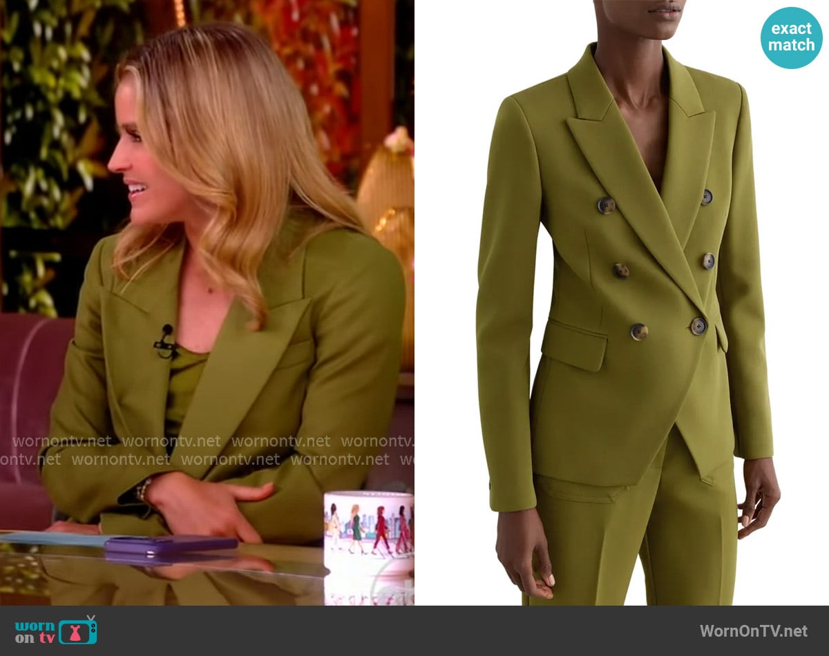 Sara’s green blazer on The View