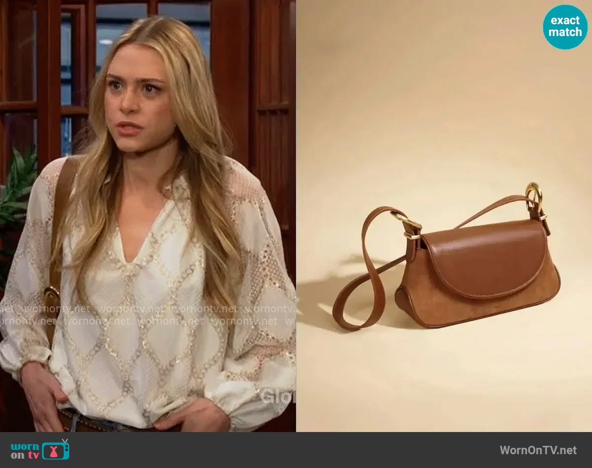 Sancia The Remi Bag worn by Claire Grace (Hayley Erin) on The Young and the Restless