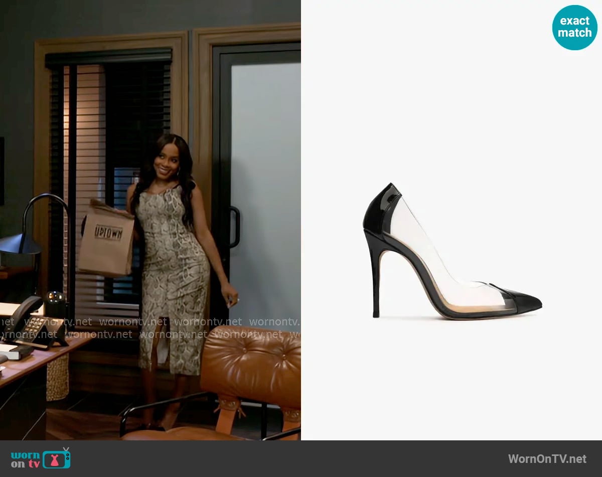 Schutz Cendi Pumps worn by Hayley Lawson (Marquita Goings) on Beyond the Gates