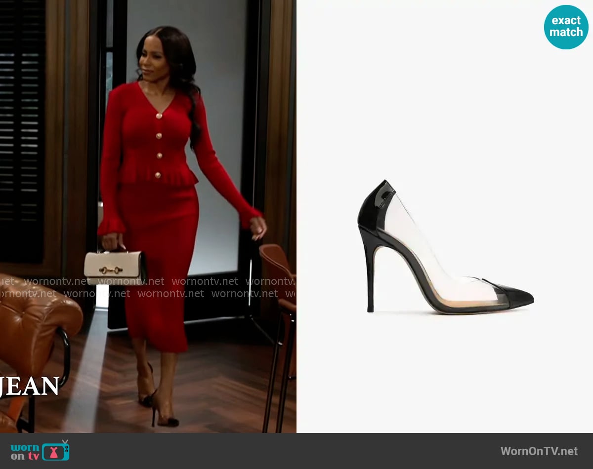 Schutz Cendi Pumps worn by Hayley Lawson (Marquita Goings) on Beyond the Gates