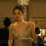 Sequin v-neck dress on Not Suitable For Work