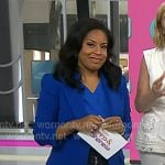 Sheinelle’s blue blazer and jeans on Today